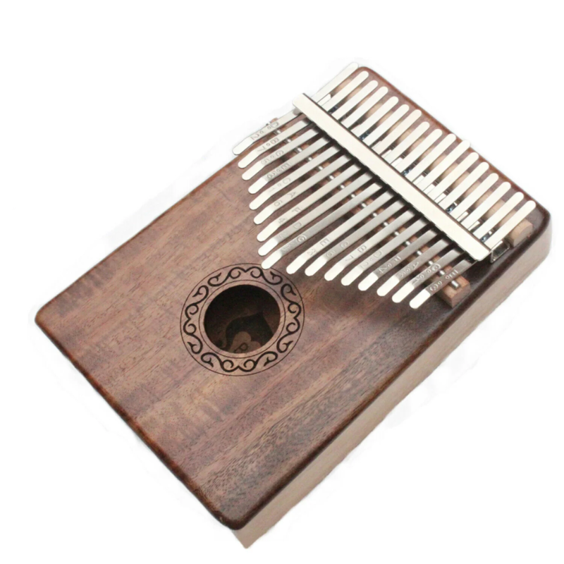 17-Key Kalimba Thumb Piano – Wooden African Musical Instrument percussion 